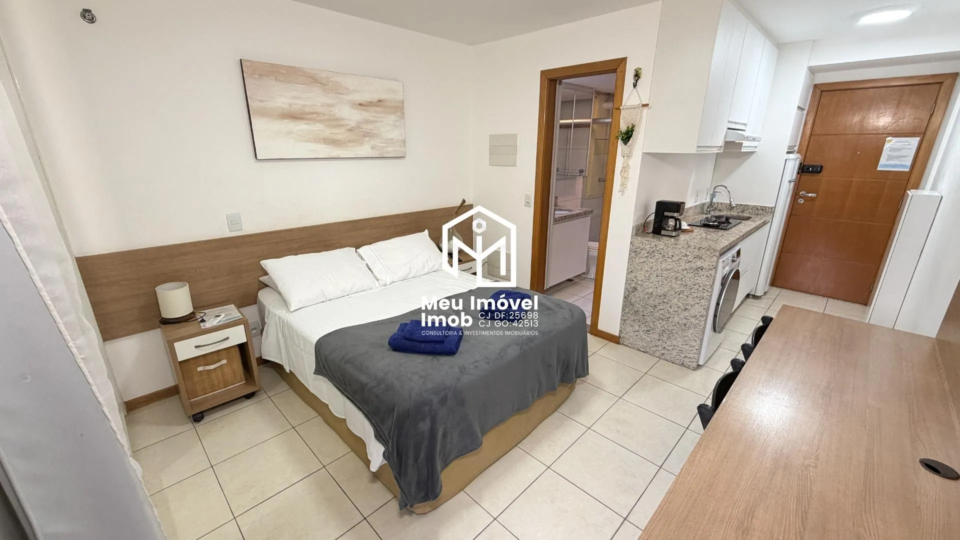 Imagem Apartamento Life Resort 1 Quarto Varanda Mobiliado Brasília
