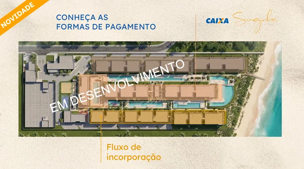 Imagem Studio com 1 Quarto à Venda, 24 m² em Tamandaré - Tamandaré