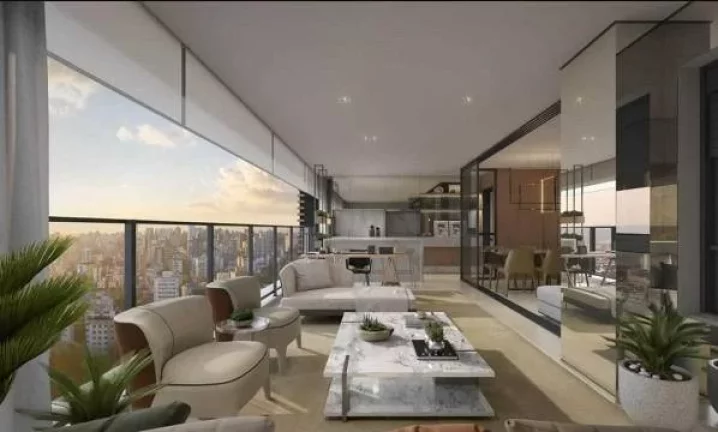 Imagem Imperdível Apartamento de Luxo em Perdizes, São Paulo: 4 Quartos com 2 suítes ou 3 Suítes, 2 Salas, 5 Banheiros, 2 Vagas, 156m². Confira!