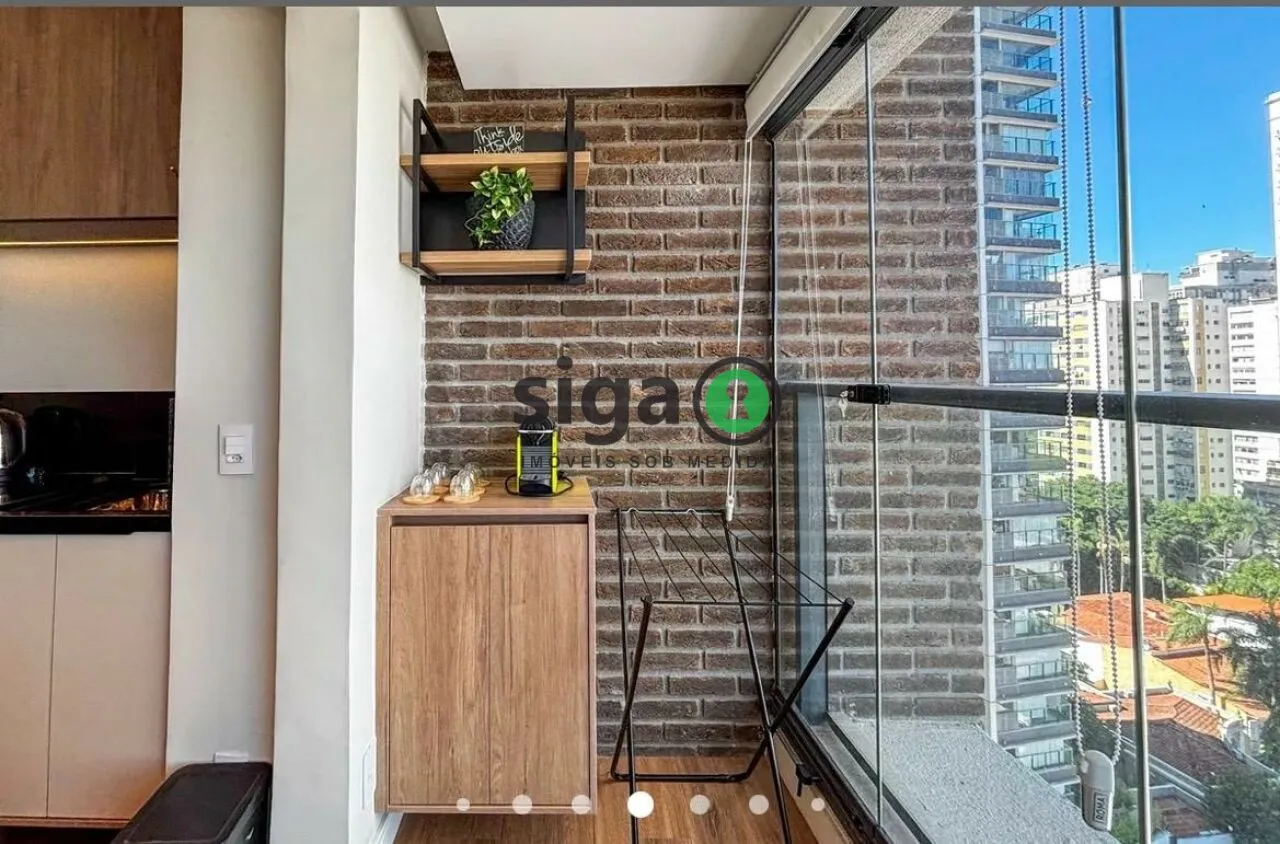 Imagem Apartamento com 50m², 1 suíte no Jardim América Mobiliado, 1 vaga