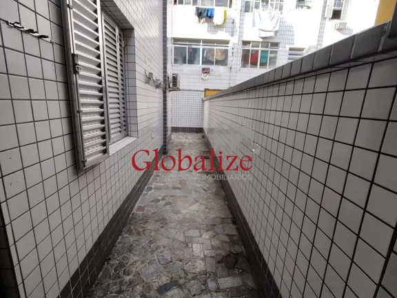 Imagem APARTAMENTO TÉRREO DE 2 DORMITÓRIOS COM AREA EXTERNA GRADEADA NO CAMPO GRANDE EM SANTOS (SP) POR R$.345.000,00