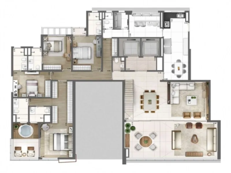 Imagem Cobertura na Vila Olímpia SP, Condomínio One Sixty by Yoo São Paulo, apartamento alto padrão em São Paulo