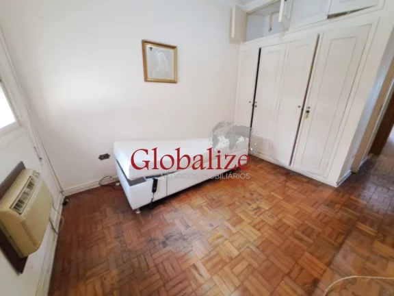 Imagem Apartamento à venda com 110m², 2 quartos, suite, dependência, vista mar frontal, andat alto por R$1.050.000,00 na Pompéia em Santos