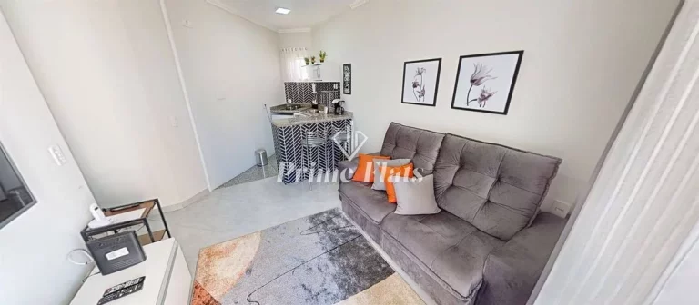 Imagem Flat disponível para locação no Royal Ibirapuera Park, com 42m², 1 dormitório e 1 vaga de garagem