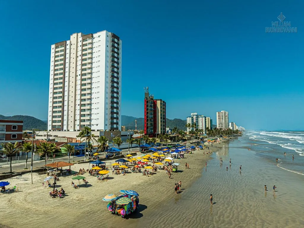 Imagem Apartamento 3 dormitórios sendo 1 suíte frente mar - Mongaguá