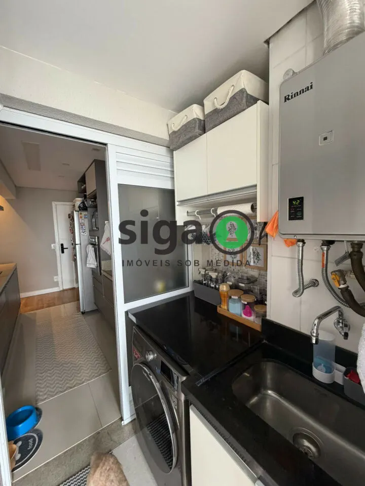 Imagem Apartamento 96m² com 2 quartos, 1 suíte, 2 vagas e varanda gourmet