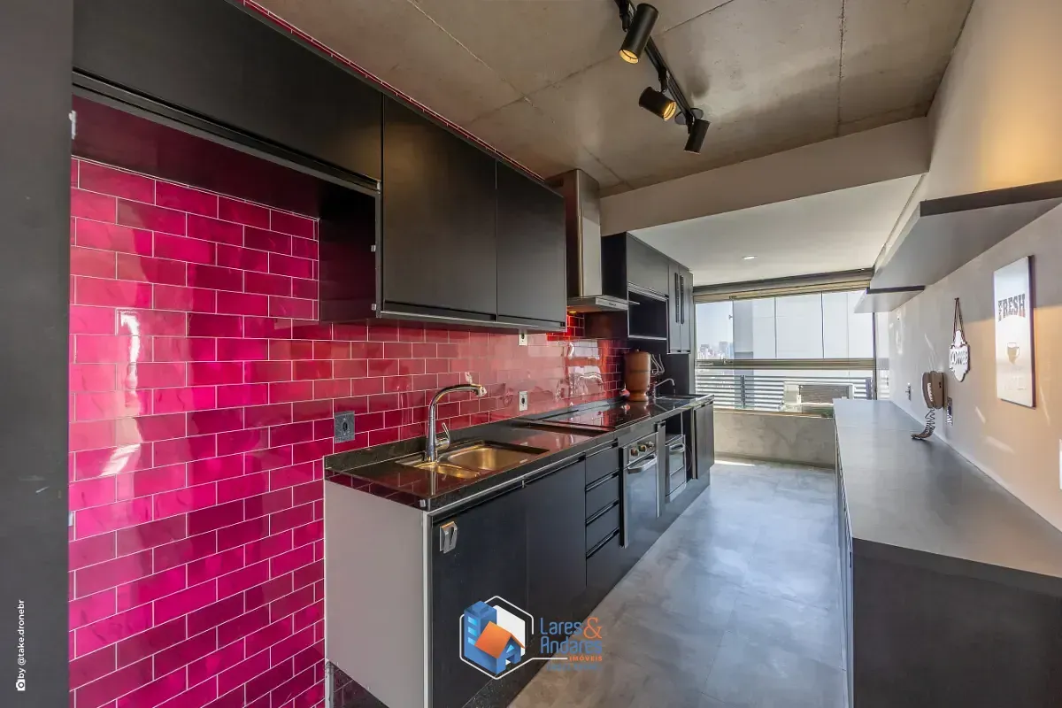 Imagem Apartamento para venda e locação em Campo Belo com 1 quarto, sendo 1 suíte, 70m²