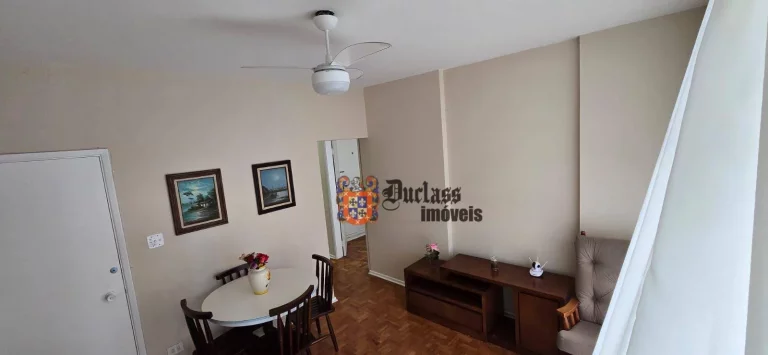 Imagem Apartamento com 2 dormitórios à venda, 85 m² por R$ 595.000,00 - Gonzaga - Santos/SP
