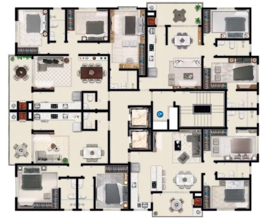 Imagem Acqua - Residencial - Apartamento à venda no bairro Pagani - Palhoça/SC