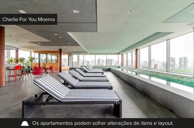 Imagem FOR YOU MOEMA - CYRELA - Apto de 30m² (Unidade de Revenda), ao lado do metrô Moema!