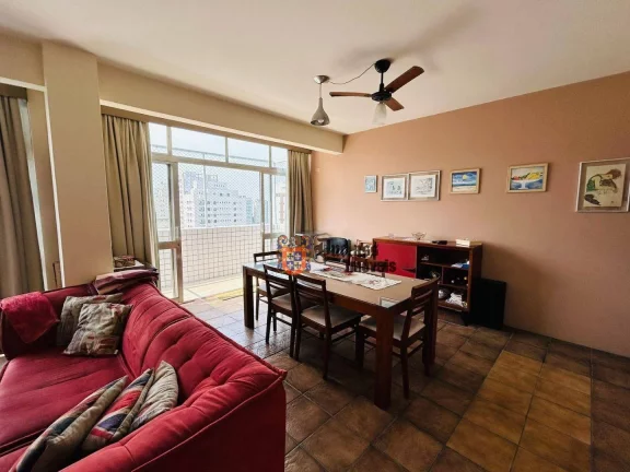Imagem Apartamento com 4 dormitórios à venda, 136 m² por R$ 585.000 - Pitangueiras - Guarujá/SP
