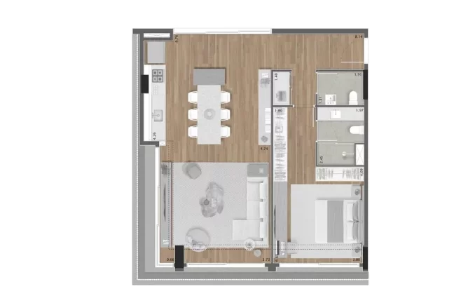 Imagem Apartamento à venda no bairro Itaim Bibi - São Paulo/SP