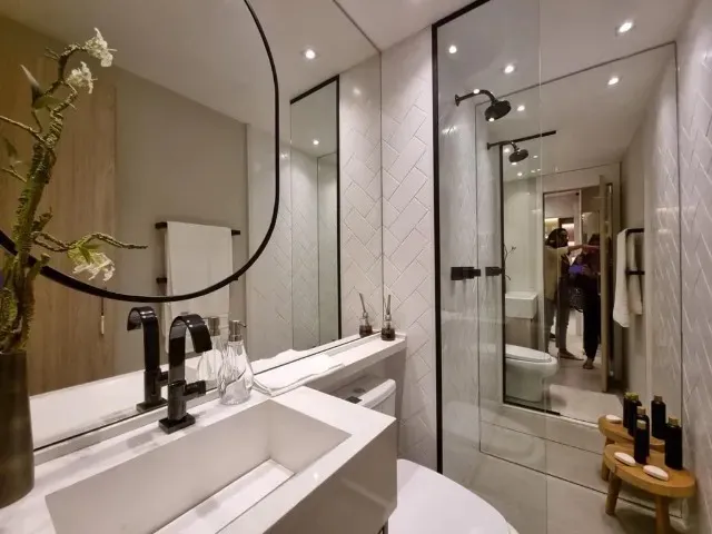 Imagem Apartamento à venda em Santos-SP, Jabaquara: 2 quartos, 1 sala, 1 banheiro, 1 vaga de garagem, 43m². Adquira já!