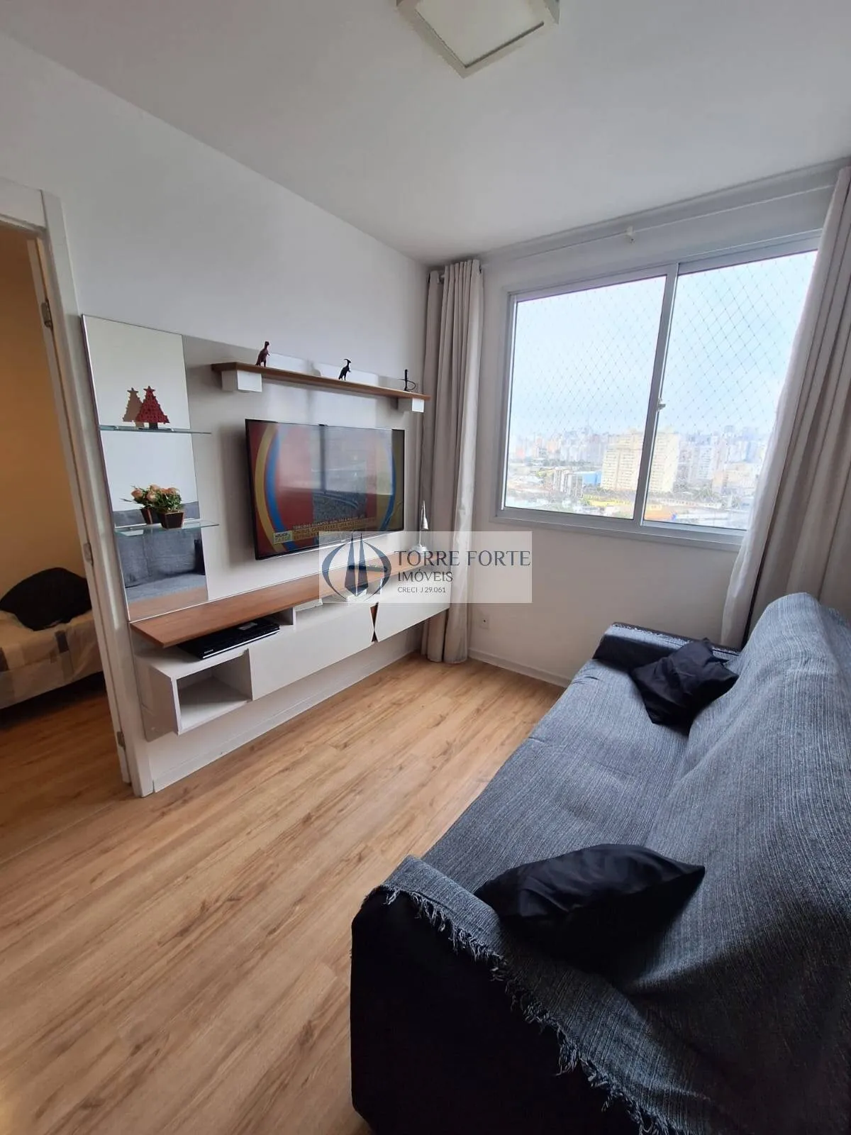 Imagem Lindo apartamento mobiliado, 500 metros da estação Brás.