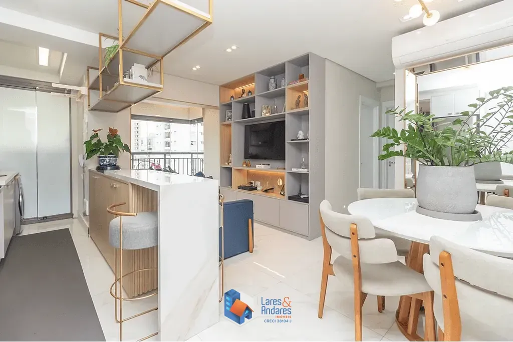 Foto do imóvel Apartamento à venda 2 Quartos 1 Suite 1 Vaga 54M² Moema São Paulo - SP em Alameda dos Arapanés