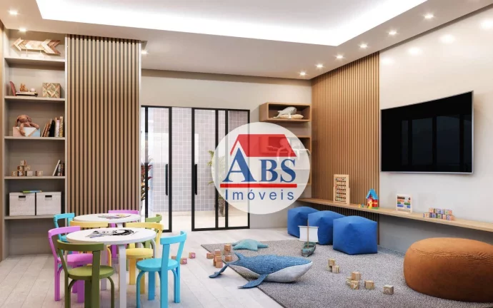 Imagem Apartamento com 2 dormitórios à venda, 65 m² por R$ 370.000,00 - Maracanã - Praia Grande/SP