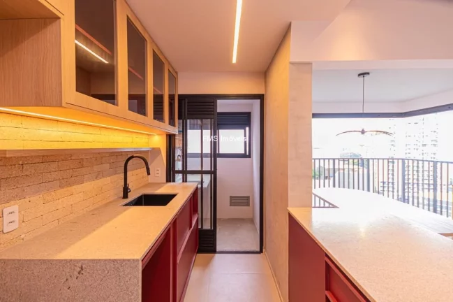 Imagem Apartamento novo para locação com 2 suítes + escritório no Brooklin