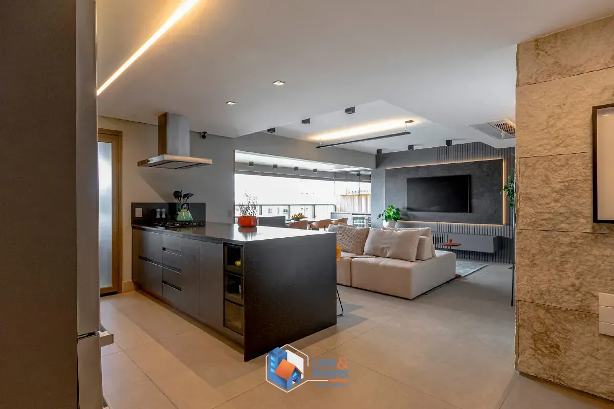 Imagem Apartamento para venda em Campo Belo com 3 quartos, sendo 3 suítes, 136m²