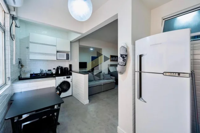 Imagem Studio para Venda em Santos, Boqueirão, 1 banheiro, 1 vaga