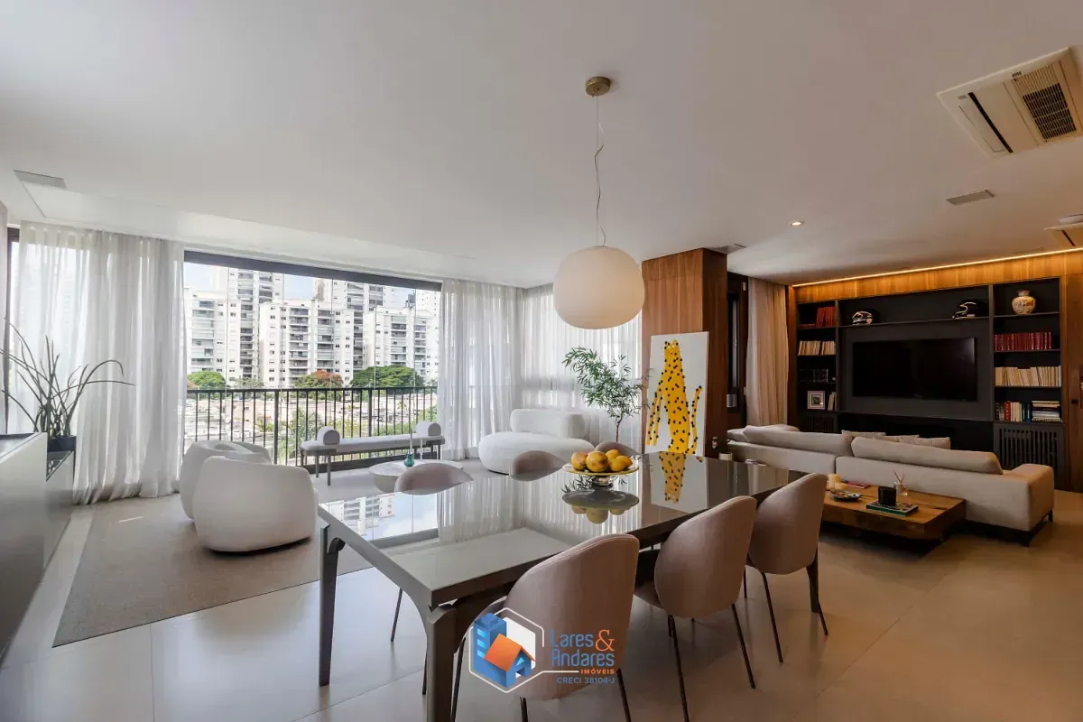 Imagem Apartamento para venda em Campo Belo com 2 quartos, sendo 2 suítes, 157m²