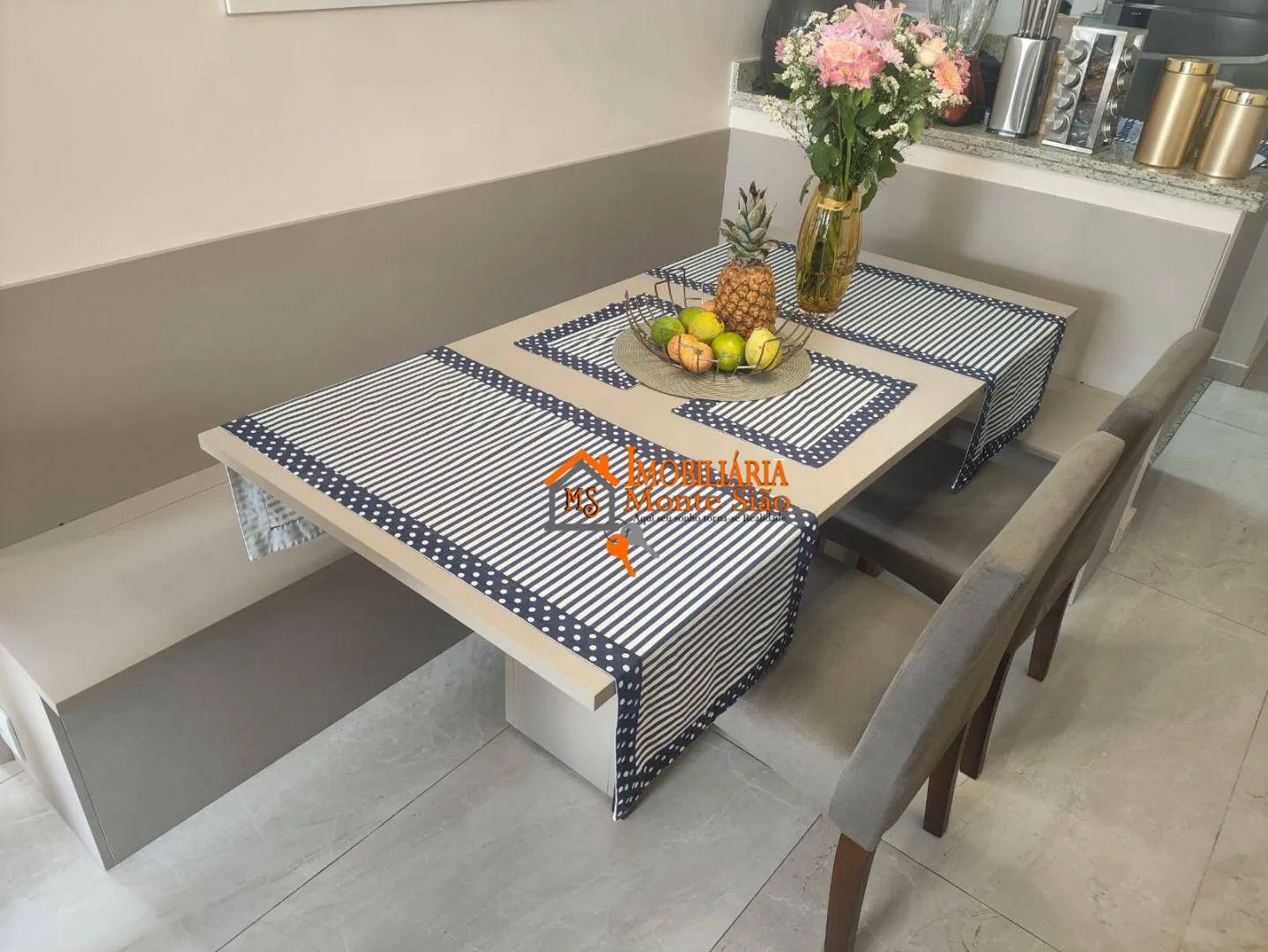 Imagem Apartamento a venda com 61m² com 2 quartos, 1 suíte, 1 vaga coberta e varanda gourmet - Jardim Aida