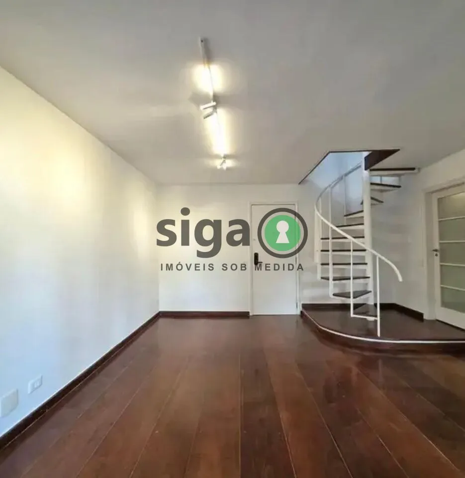 Imagem Apto Duplex com 99m², 1 suíte, 1 vaga no Itaim Bibi, sem mobília