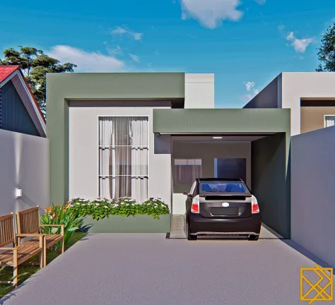 Imagem Casa com 2 Quartos à Venda, 87 m² em Panorama - Campo Grande