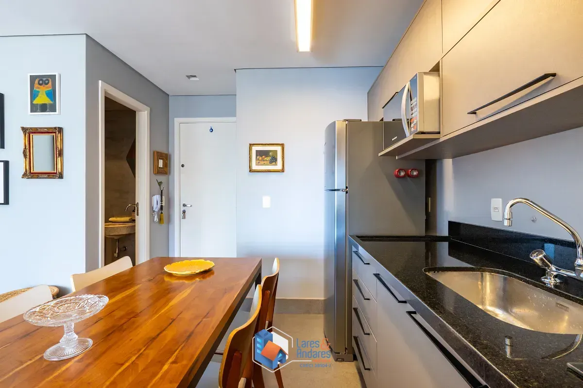 Imagem Apartamento para venda em Cidade Monções com 1 quarto, sendo 1 suíte, 48m²