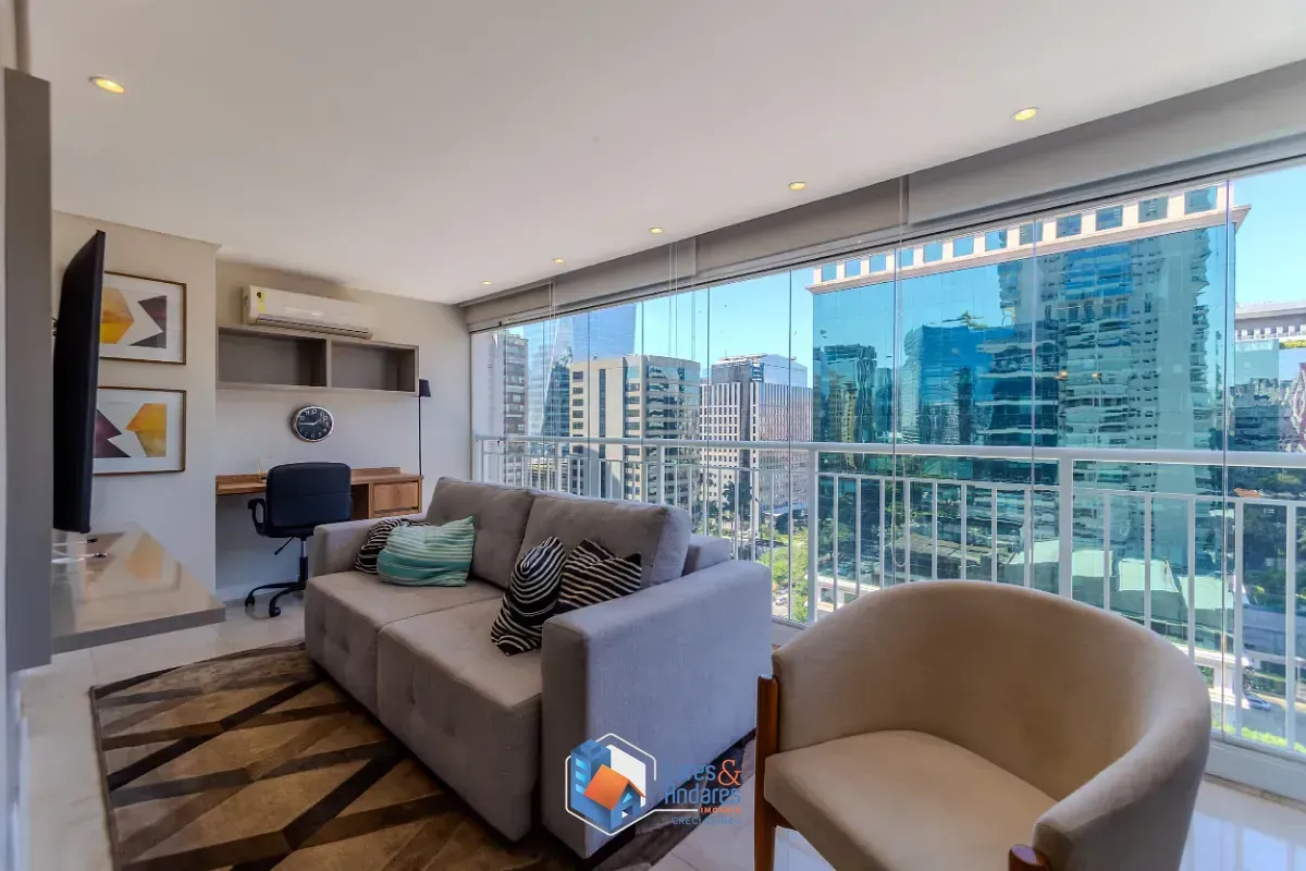 Imagem Apartamento para venda em Vila Olímpia com 1 quarto, sendo 1 suíte, 54m²