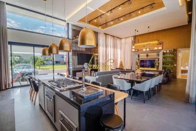Imagem Casa térrea em condomínio fechado mobiliada e decorada