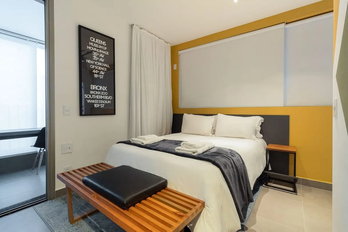 Imagem Apartamento com 1 Quarto para alugar, 28m² - Jardins
