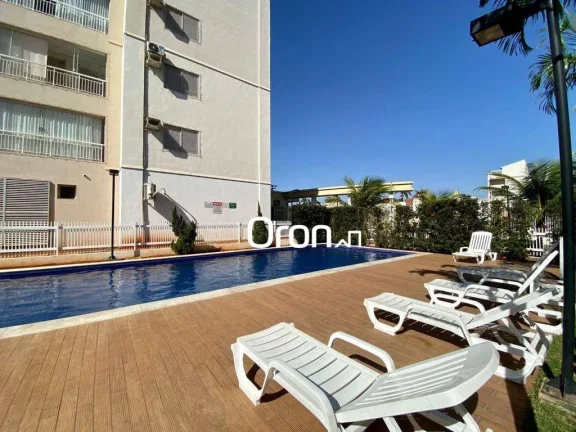 Imagem Apartamento mobiliado com 3 dormitórios à venda, 74 m² por R$ 545.900 - Setor Sudoeste - Goiânia/GO