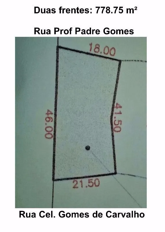 Imagem Terreno para Venda - 778m², Sétimo Céu