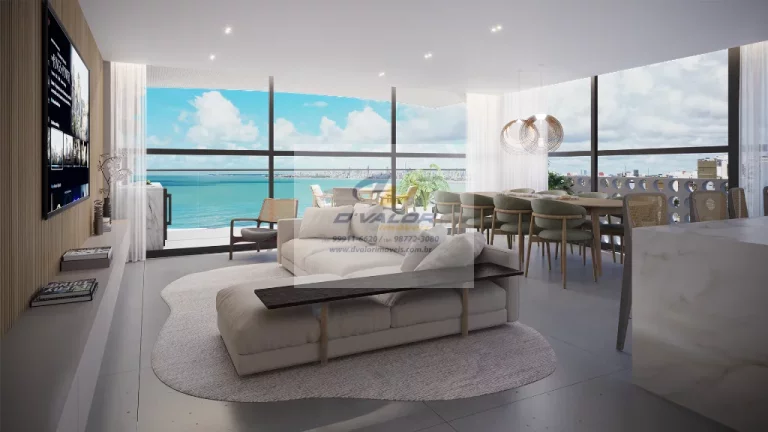 Imagem Vendo apartamentos na Av. beira mar, medindo de 160 m² à 196 m², com 3 suítes + DCE, varanda gourmet e 2 vagas