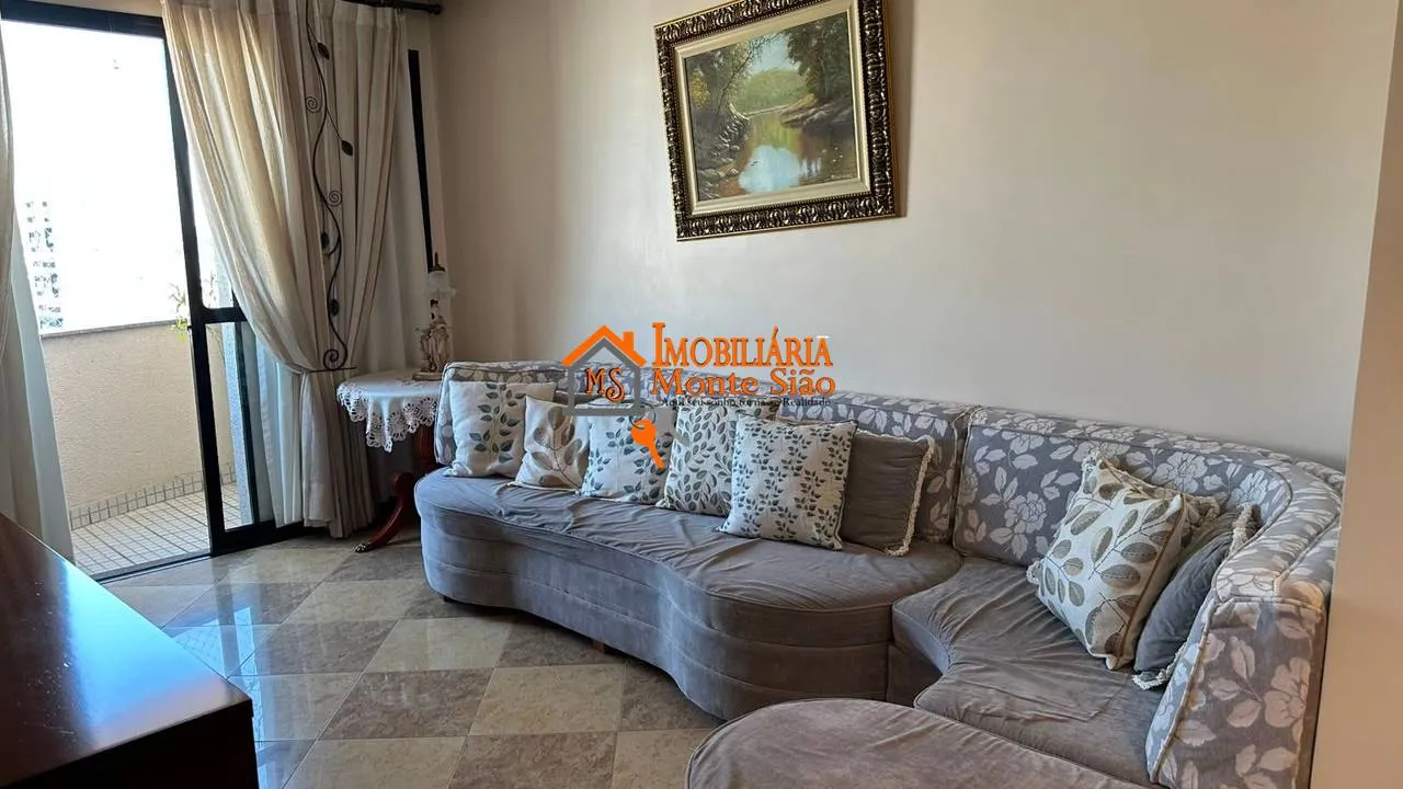 Imagem Apartamento com 3 dormitórios à venda, 90 m² por R$ 879.000,00 - Centro - Guarulhos/SP