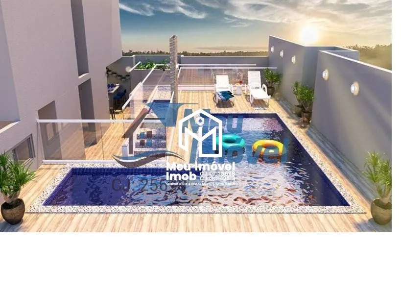 Imagem QN 120 POP HOUSE Cobertura 2 QUARTOS 1 SUÍTE 2 VAGAS 108,32m² Varanda Lazer