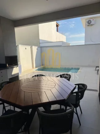 Imagem Excelente Casa a venda condomínio Terras do Vale 3 Dormitórios 2 Suítes Piscina