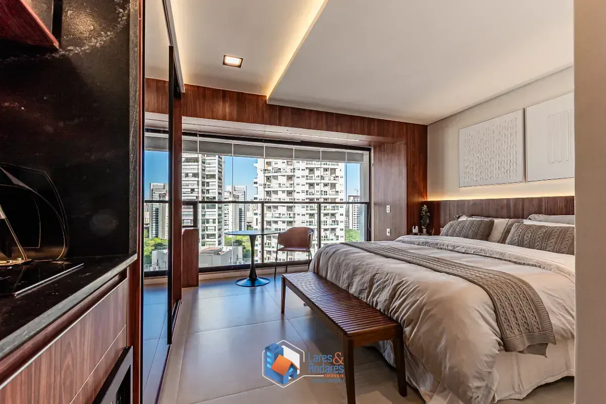 Imagem Apartamento para venda em Indianópolis com 1 quarto, 26m²