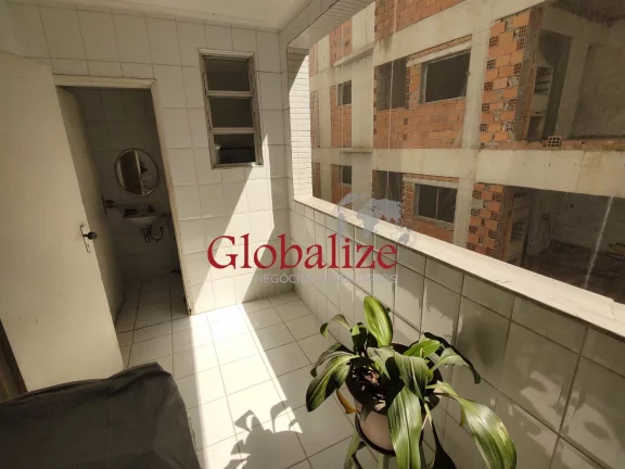 Imagem EXCELENTE APARTAMENTO DE 2 DORMITÓRIOS COM SUÍTE E DEPENDÊNCIA DE EMPRE E 2 VAGAS ESCRITURADAS NO BOQUEIRÃO EM SANTOS (SP) POR R$.735.000,00