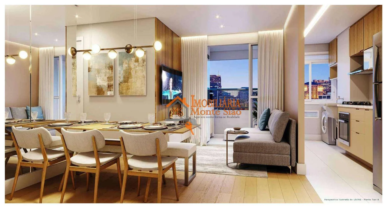 Foto do imóvel Apartamento com 2 dormitórios à venda, 56 m² por R$ 542.000,00 - Vila Rosália - Guarulhos/SP