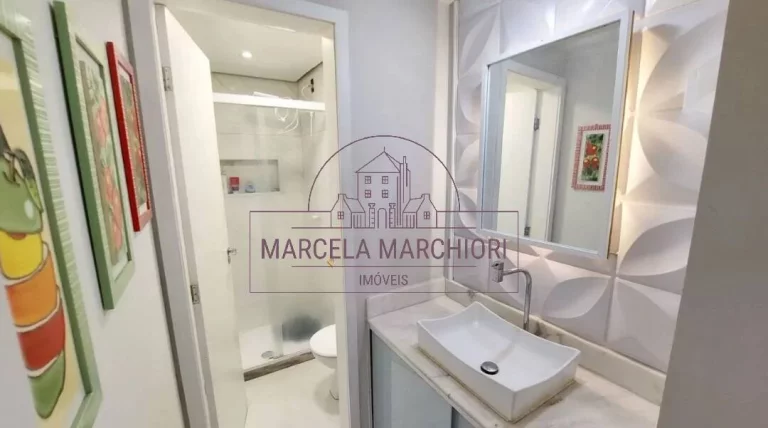Imagem Apartamento 2 quartos, 2 banheiros, sol da manhã, armários, Praia da Costa