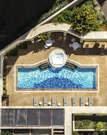 Imagem Flat disponível para venda no The World Hotels na Vila Olímpia com 30m², 1 dormitório e 1 vaga de garagem