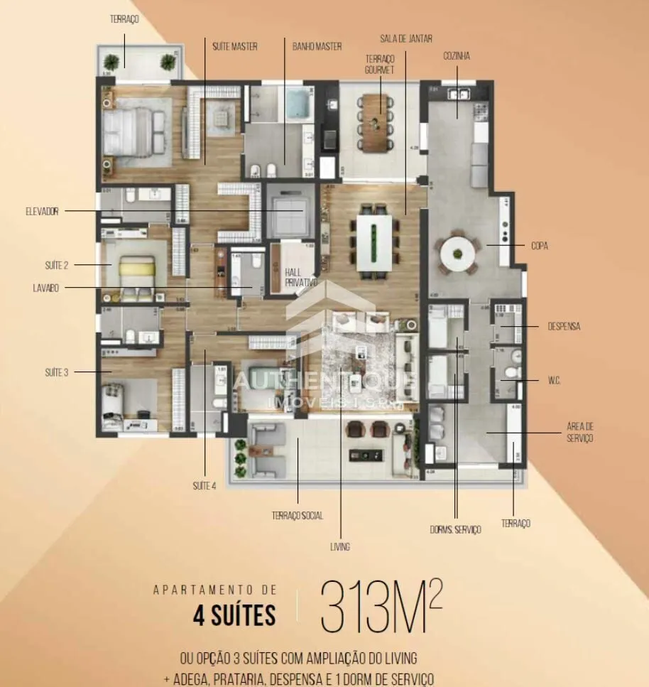 Imagem MYRÁ ALPHAVILLE - Apartamento à venda em São Paulo/SP