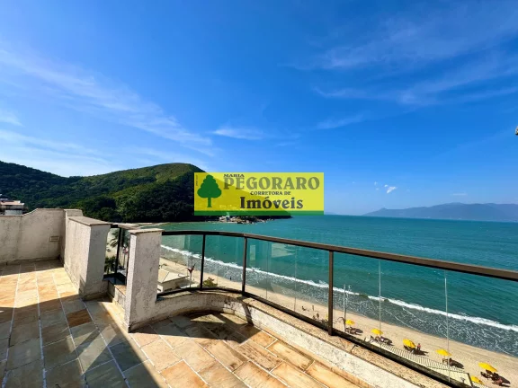 Imagem Cobertura Duplex de Luxo com Vista Exclusiva para o Mar em Martim de Sá, Caraguatatuba-SP: 4 Quartos, 2 Suítes, 3 Salas, 3 Banheiros, 2 Vagas de Garagem, 197m².