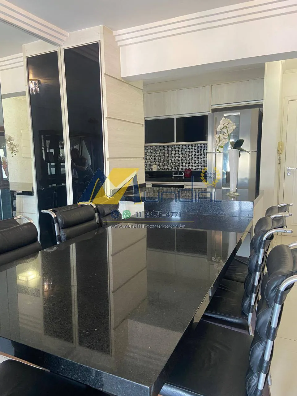Imagem Apartamento mobiliado 87m² com suíte, terraço gourmet e lazer completo