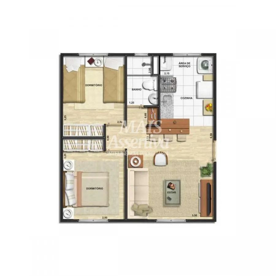 Imagem Apartamento para Venda em São Leopoldo / RS no bairro São Miguel