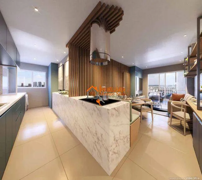 Foto do imóvel Apartamento com 2 dormitórios à venda, 57 m² por R$ 530.740,00 - Picanco - Guarulhos/SP