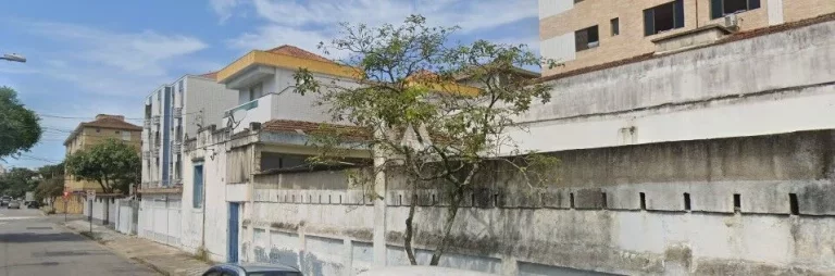 Imagem Terreno com 350m² - esquina - totalmente murado - venda - Aparecida - Santos/SP