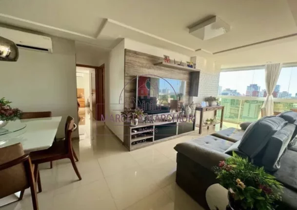 Imagem Apartamento completamente montado de frente andar alto - Itapoa