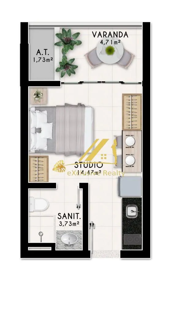 Imagem STUDIO RESIDENCIAL em Salvador - Bahia, Itapuã